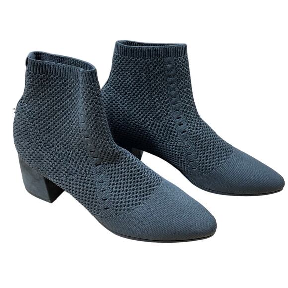 Eileen Fisher Purl Graphite Stretch Gray Women's Bootie Size 7 New Without Box - Picture 2 of 8